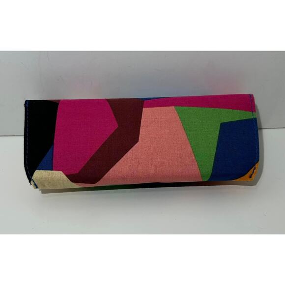 Vera Bradley POP ART Eyeglass Case Magnetic Closure Colorful - Picture 2 of 4